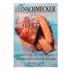 Auszeichnung Bäckereien: Die besten Bäcker in Deutschland  - Feinschmecker2017